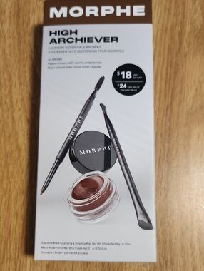 Morphe High Archiever Brow Kit - Almond Brown- Warm Brown NIP